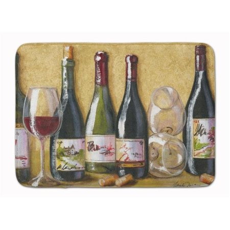 CAROLINES TREASURES Carolines Treasures TMTR0271RUG Wine Du Vin by Malenda Trick Machine Washable Memory Foam Mat TMTR0271RUG